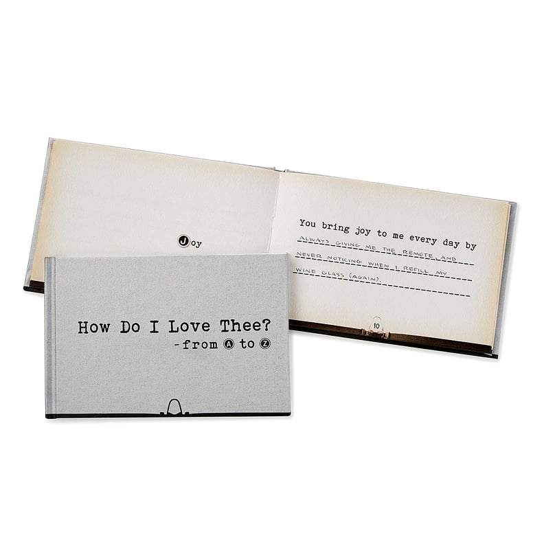 How Do I Love Thee From A-Z | Fill-In Love Book