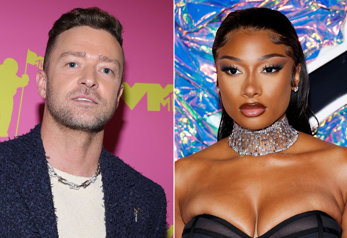 Megan Thee Stallion brushes off rumours she had furious bust-up with Justin  Timberlake at VMAs: 'I just talk with my hands!