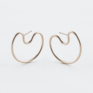 Annika Inez Indented Hoops, Sml