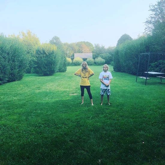 Gwyneth Paltrow's Photo of Apple and Moses August 2018