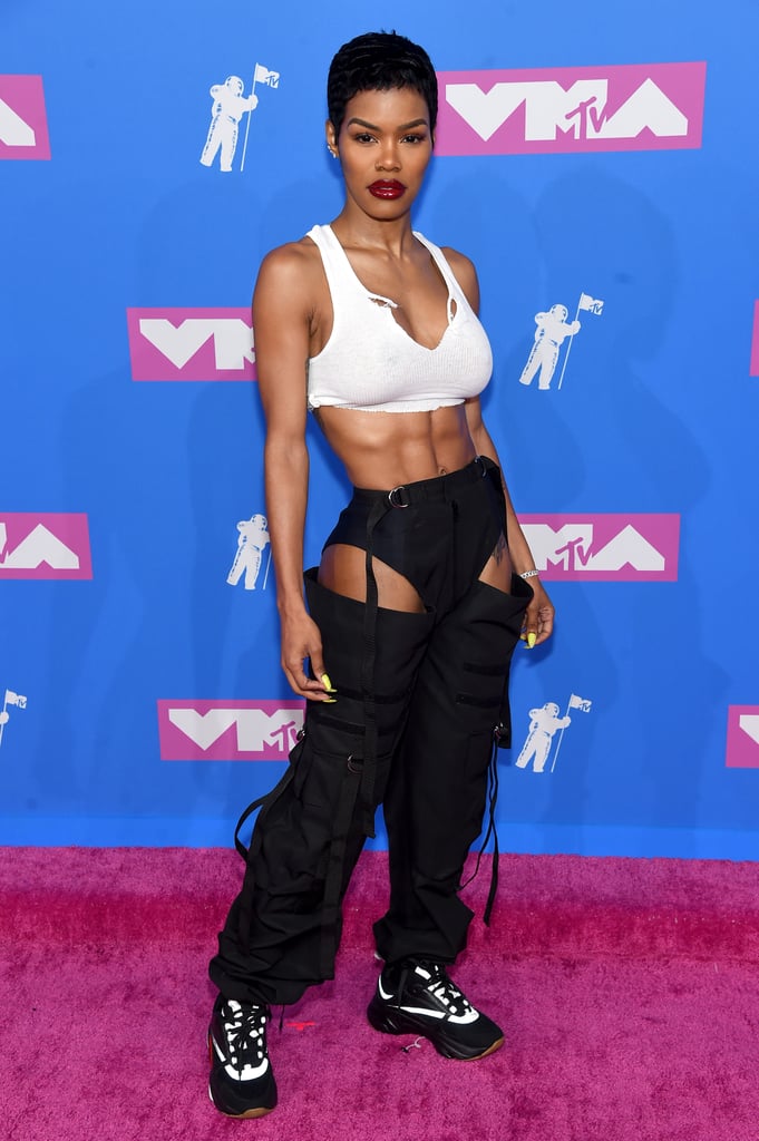 Teyana Taylor at the 2018 MTV VMAs