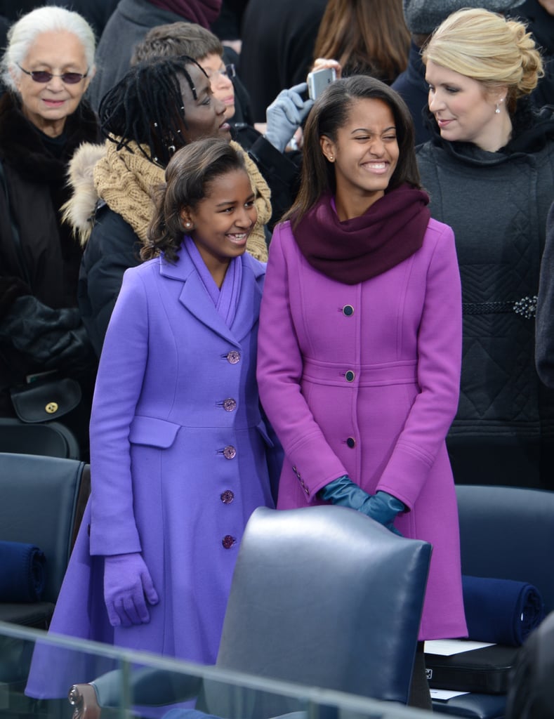 And Who Could Forget This Heliotrope Purple A-Line Coat?