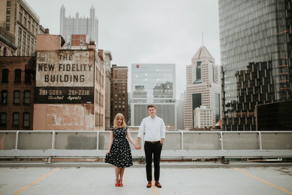 Rooftop Engagement Shoot