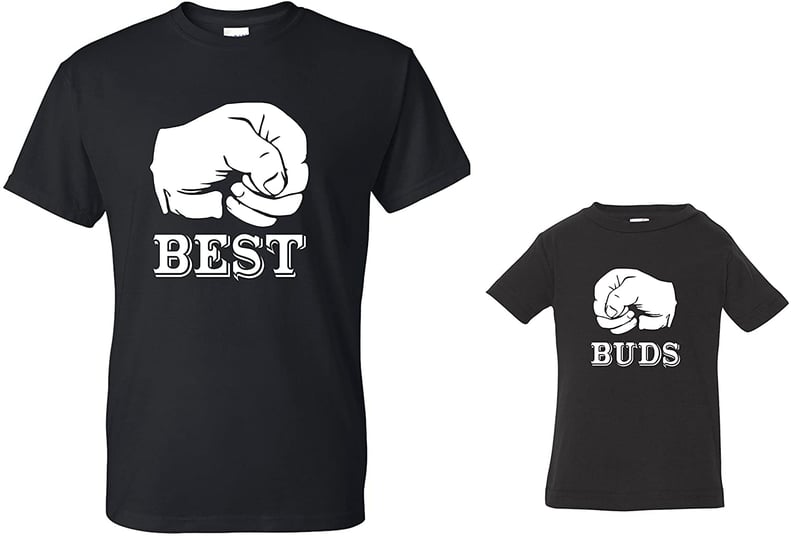 For Best Friends: Freedomtees Best Buds Father and Kid Matching Shirt