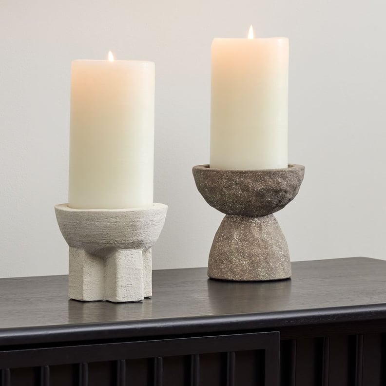 Coffee Table Candles: Form Studies Ceramic Candleholders