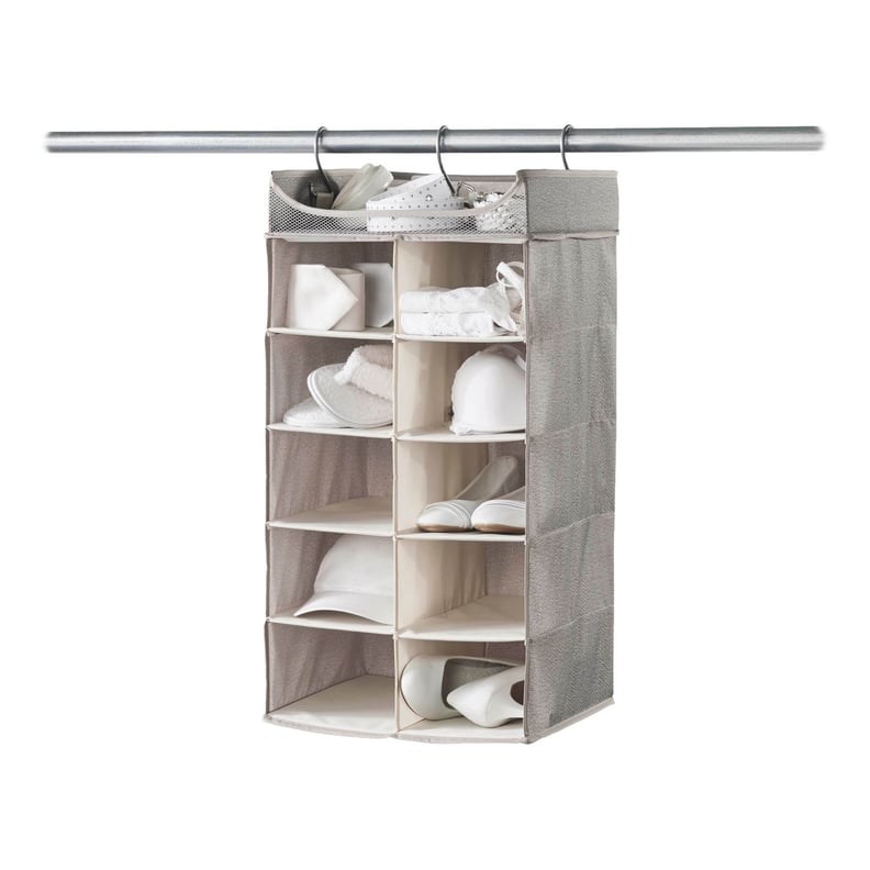 Neatfreak Harmony Twill Closet Organizer with Top Shelf