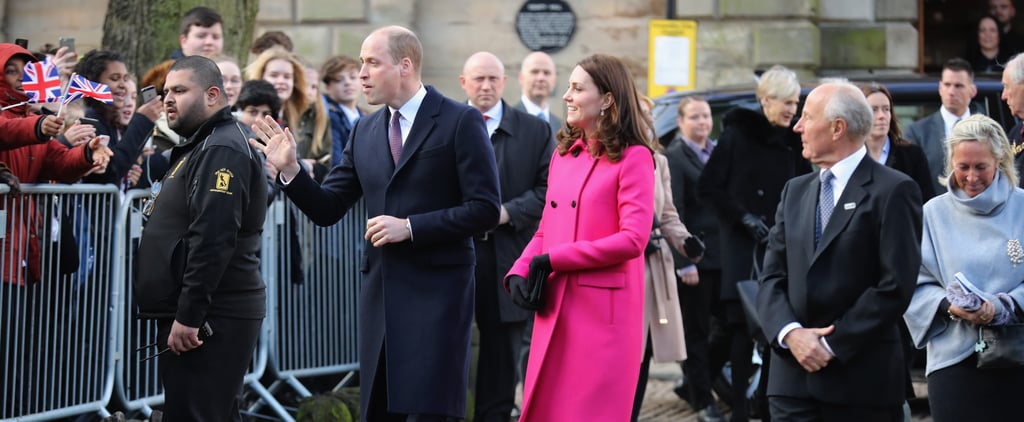 Kate Middleton Pink Mulberry Coat