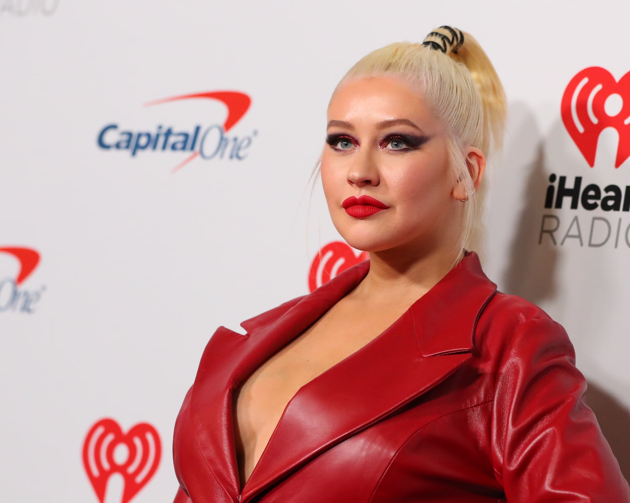 LAS VEGAS, NEVADA - SEPTEMBER 20: Christina Aguilera attends the 2019 iHeartRadio Music Festival at T-Mobile Arena on September 20, 2019 in Las Vegas, Nevada. (Photo by JB Lacroix/WireImage)