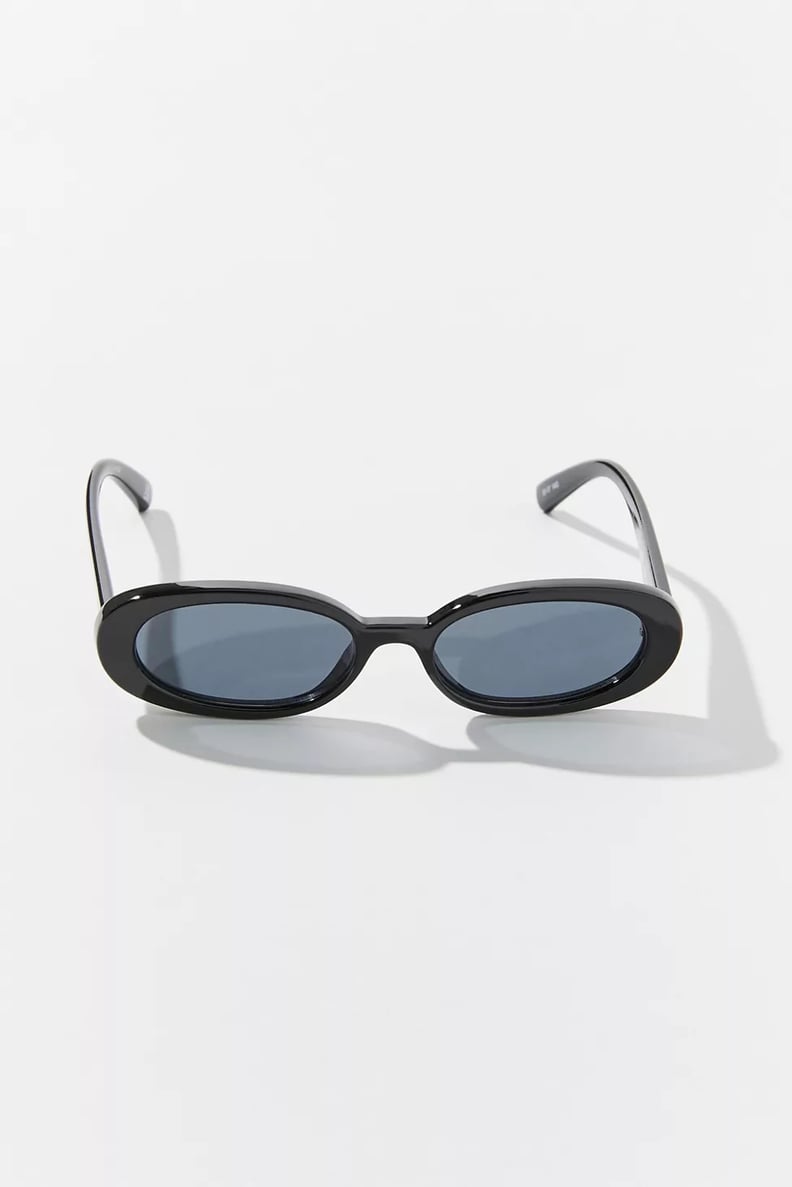 Le Specs Outta Love Oval Sunglasses
