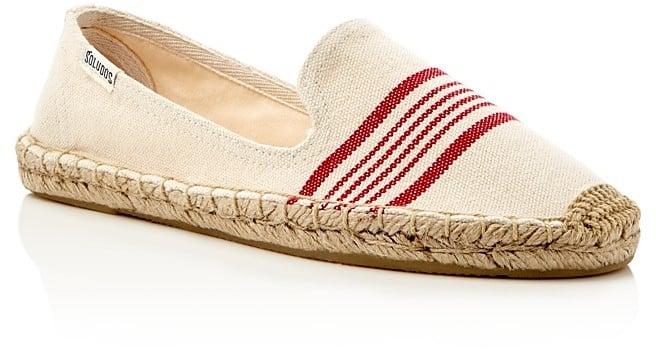 Soludos Striped Smoking Slipper Espadrille Flats ($55)