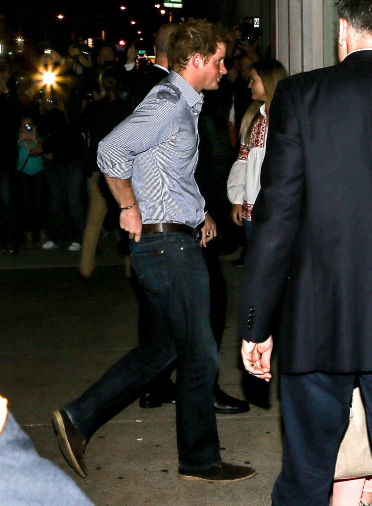 Prince William and Prince Harry at Dinner in Memphis