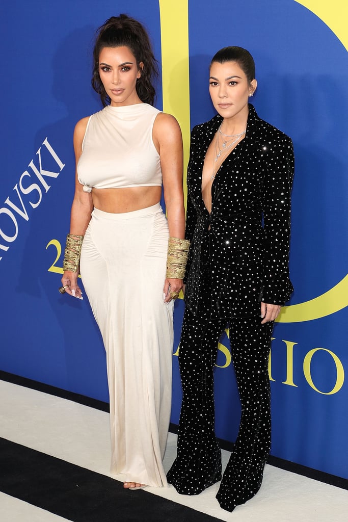 Kourtney Kardashian Christian Siriano Suit CFDA Awards 2018