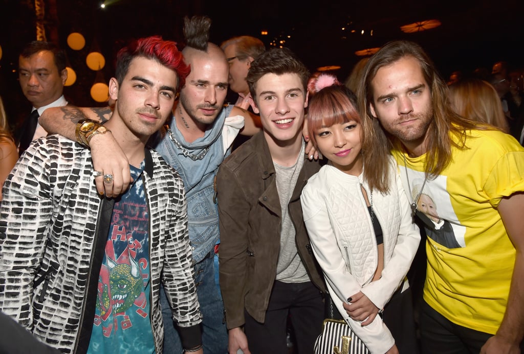 Pictured: Joe Jonas and Shawn Mendes