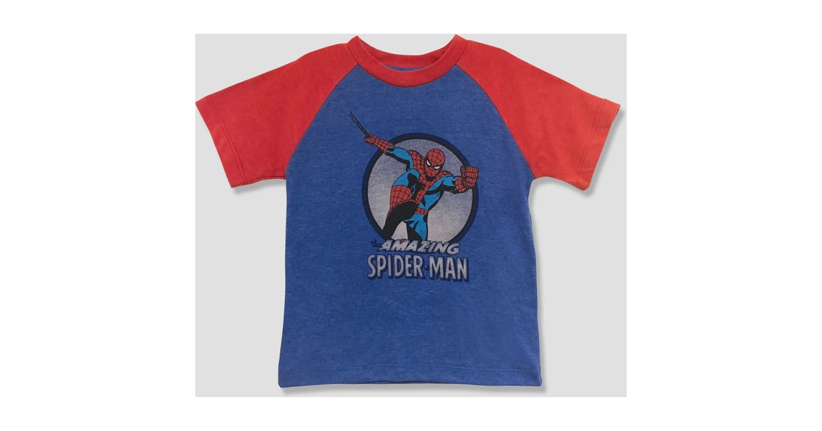 Toddler Boys' Marvel SpiderMan Short Sleeve TShirt Best Disney