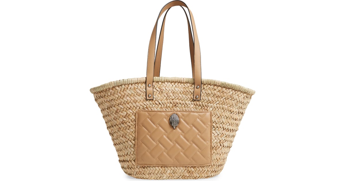 Kurt Geiger Kensington Woven Straw Basket Tote The Best Handbags At