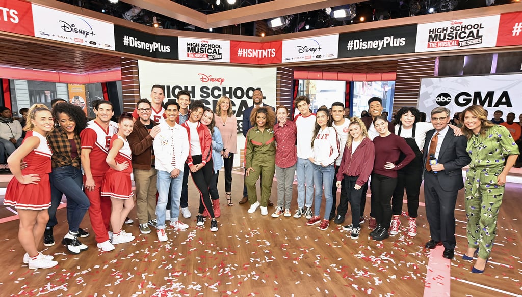 High School Musical Series Cast Performing on GMA Video