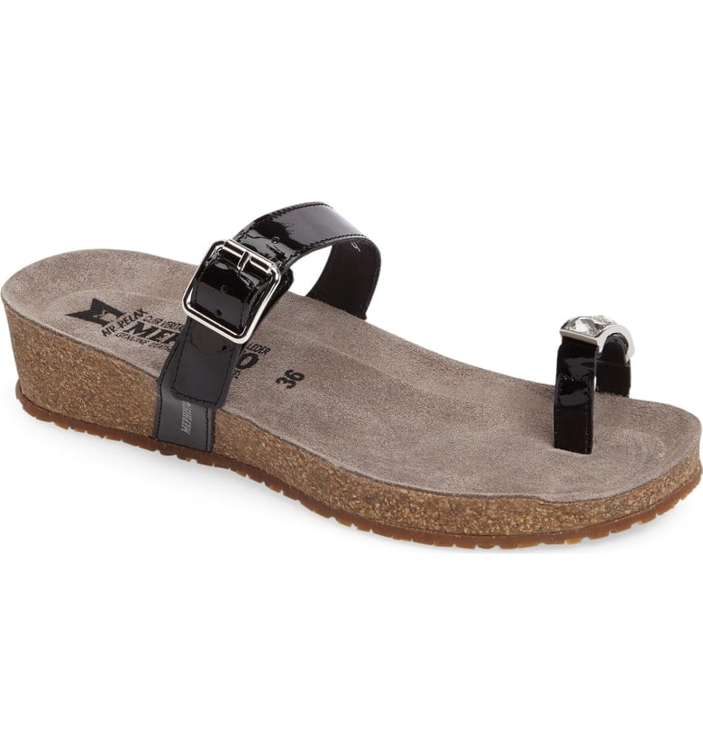 Mephisto Ilaria Embellished Wedge Sandal