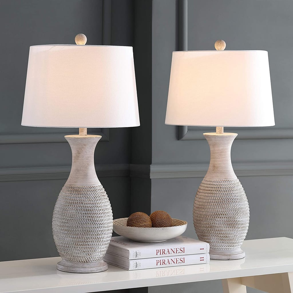 Best Lamp Set: Safavieh Lighting Collection Bentlee Rustic Grey Lamps