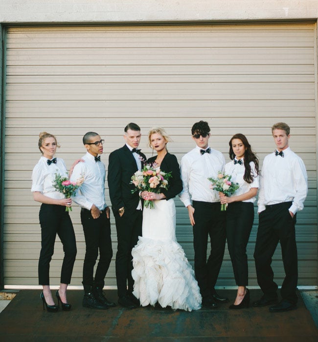 White Shirts and Black Pants