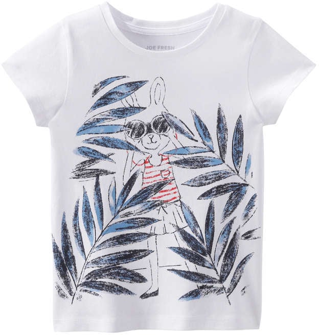 Joe Fresh Toddler Girls' Summer Graphic Tee