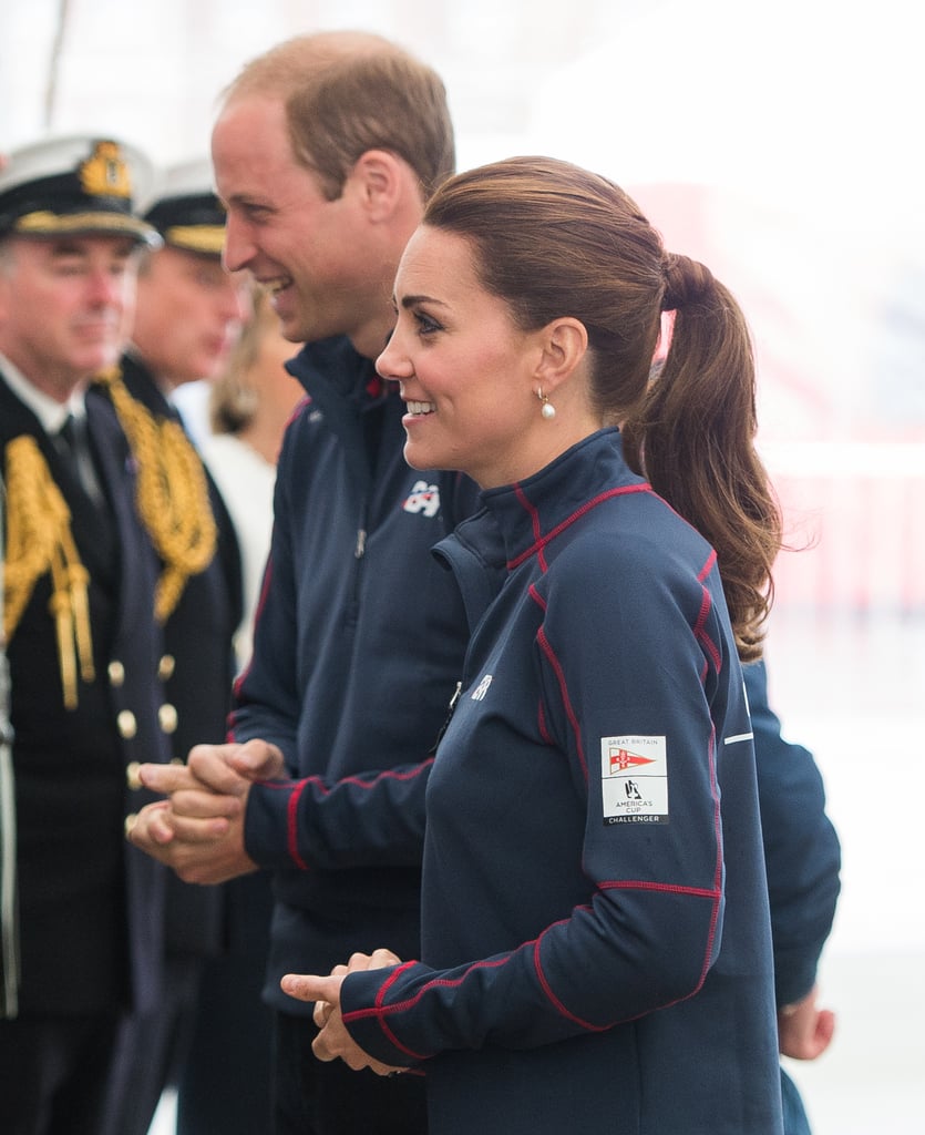 Kate Middleton and Prince William America's Cup Event 2015