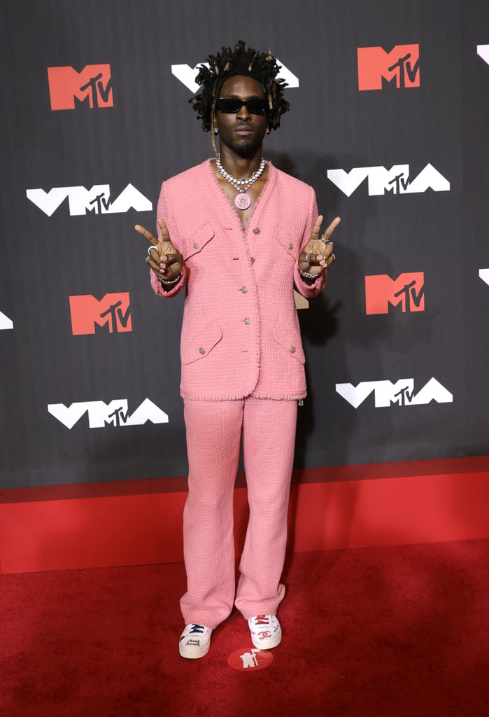 SAINt JHN at the 2021 MTV VMAs