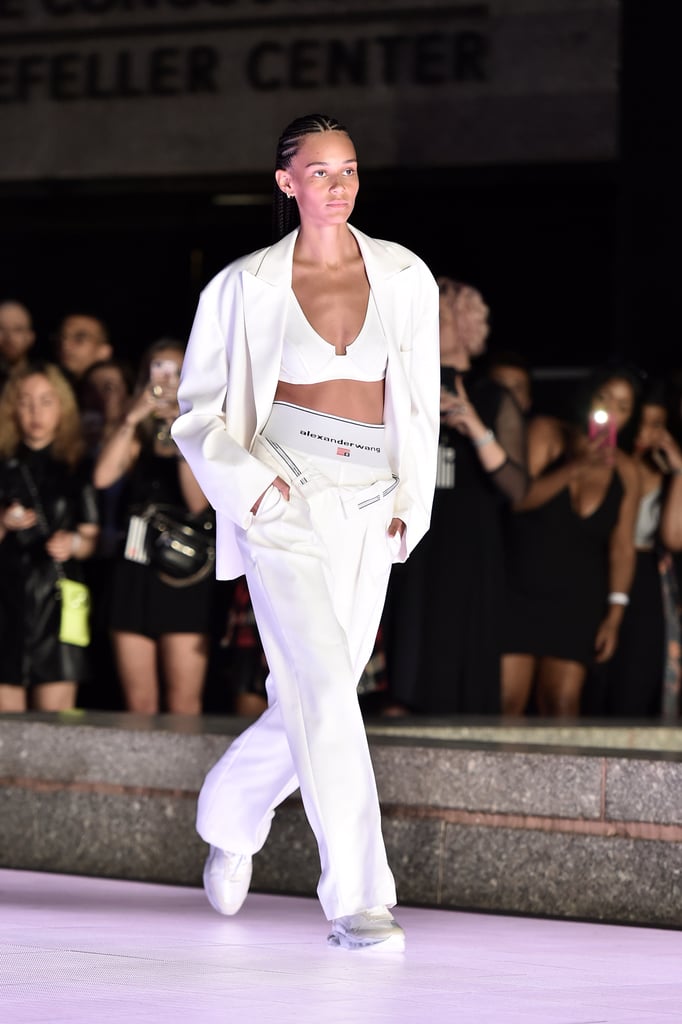 Alexander Wang Showed Bras Under Jackets on His Runway