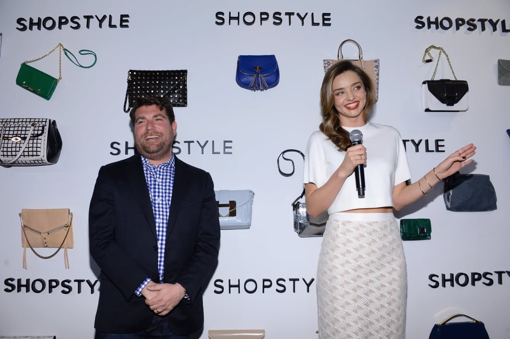 Miranda Kerr at the ShopStyle Launch Party in NYC