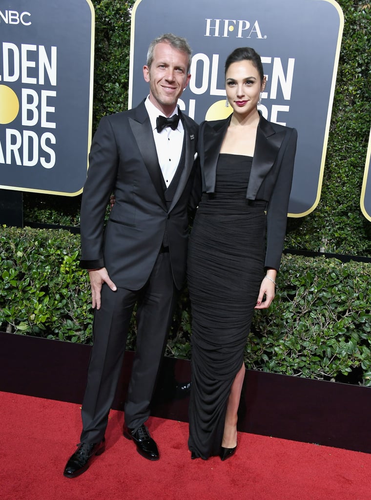 Gal Gadot and Her Husband at the 2018 Golden Globe Awards ...