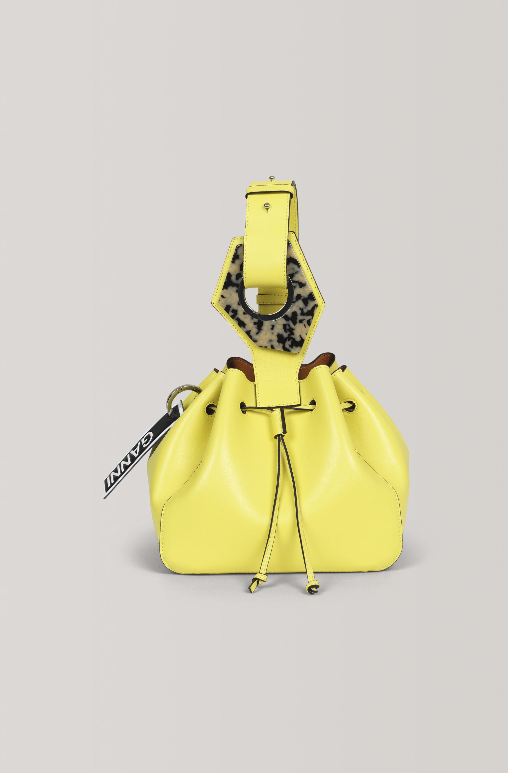 Ganni Leather Small Drawstring Bag 5 Ways to Style a Floral