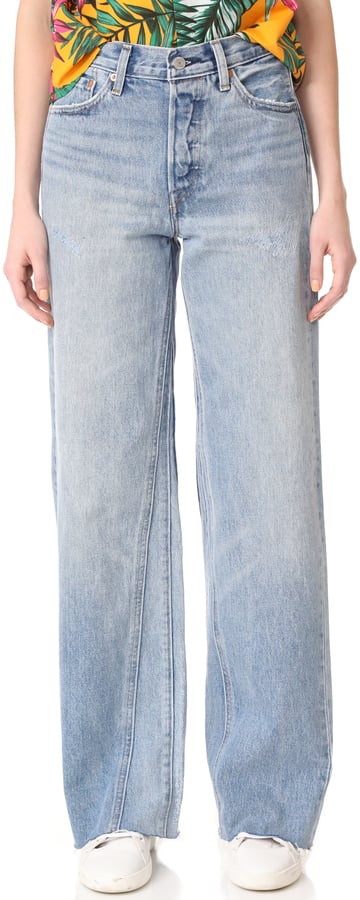 Levi's Altered Wide Leg Jeans