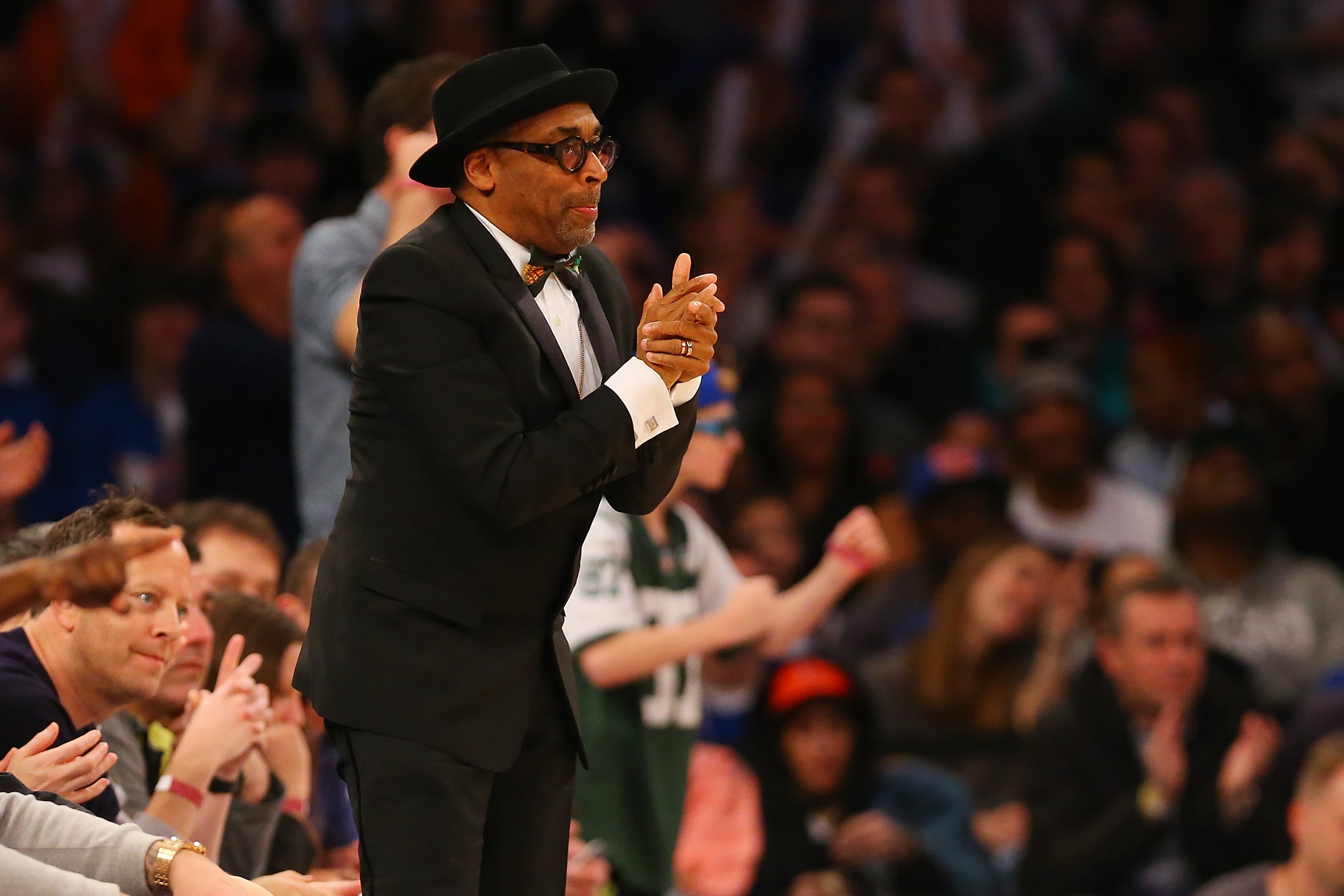 Denzel Washington, Spike Lee Skip Oscars For Lakers Vs. Knicks Game