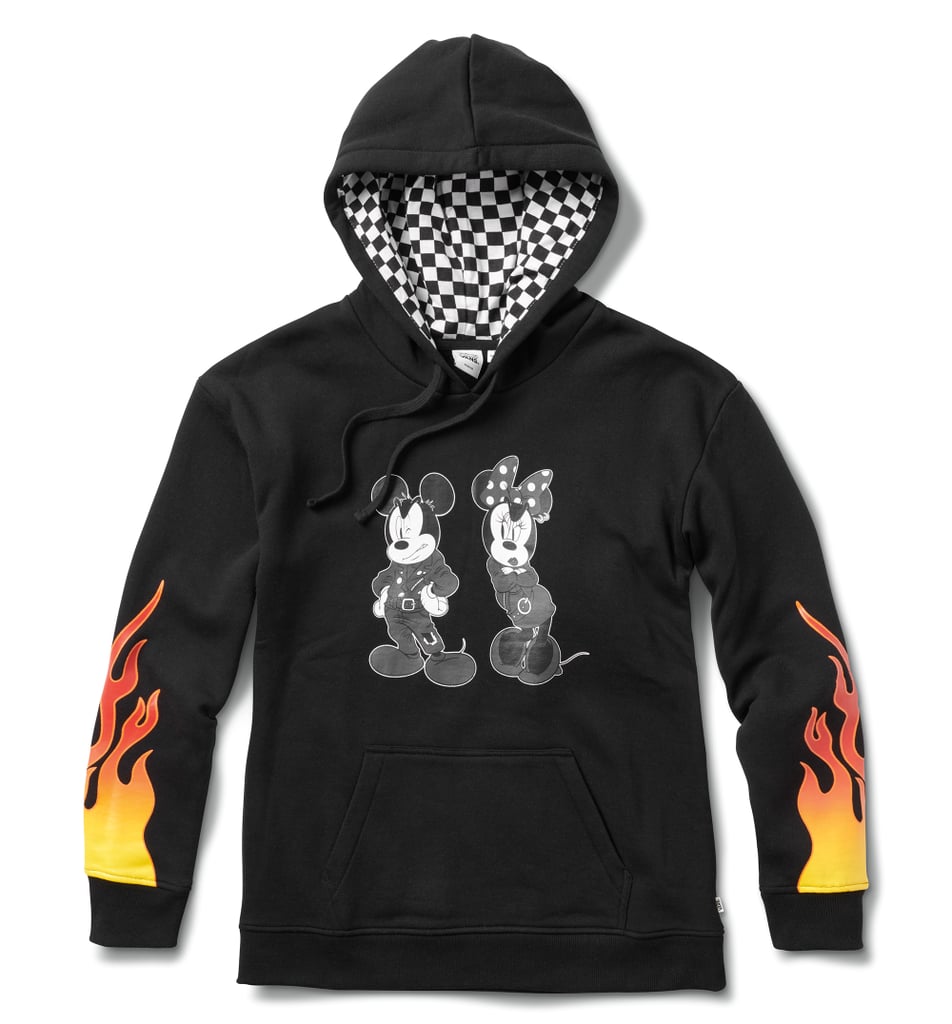 disney x vans checkerboard mickey mouse pullover hoodie