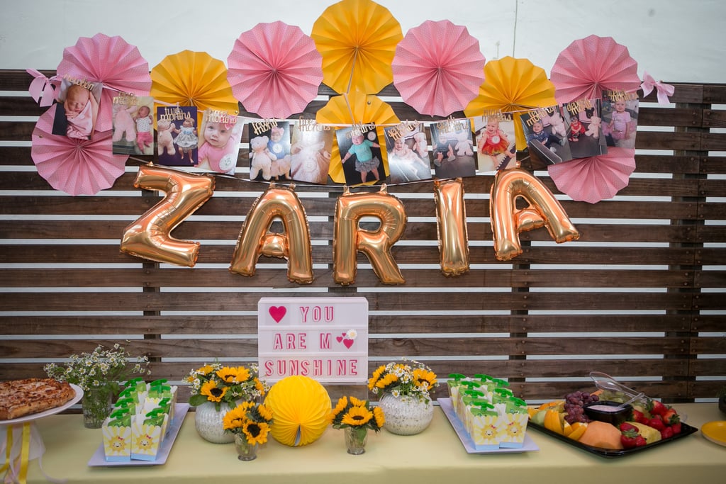"You Are My Sunshine" Kid's Birthday Party