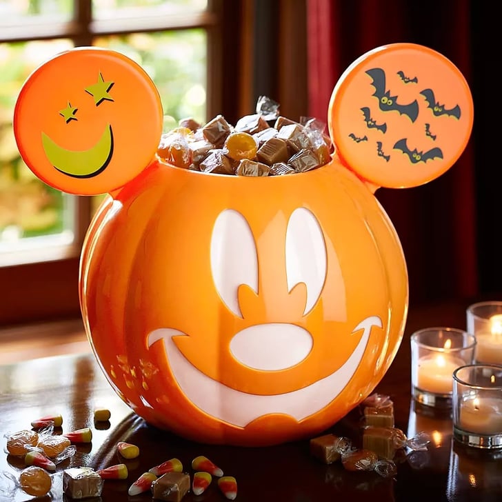 Mickey Mouse Jacko'Lantern Halloween Candy Bowl Disney