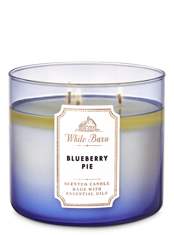 Bath and Body Works Blueberry Pie 3-Wick Candle | Bath and ...