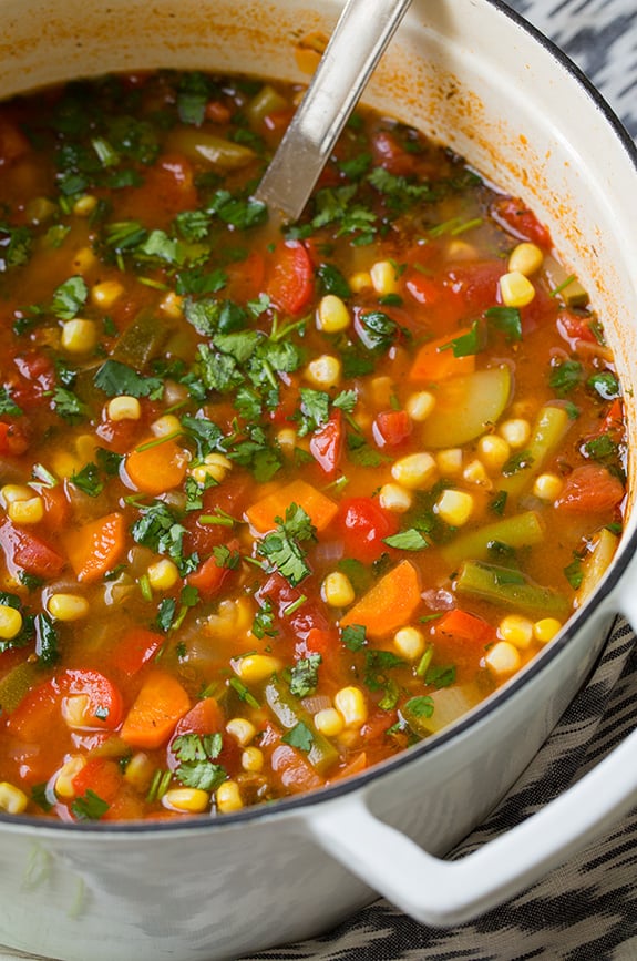 Mexican Vegetable Soup | Healthy Soup Recipes For Winter ...