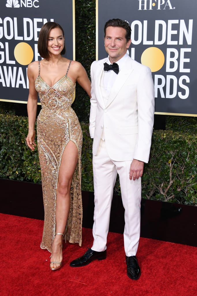 Bradley Cooper and Irina Shayk at the 2019 Golden Globes