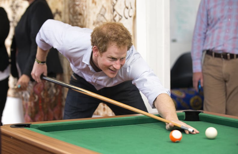 When Harry Looked Hot Playing Pool