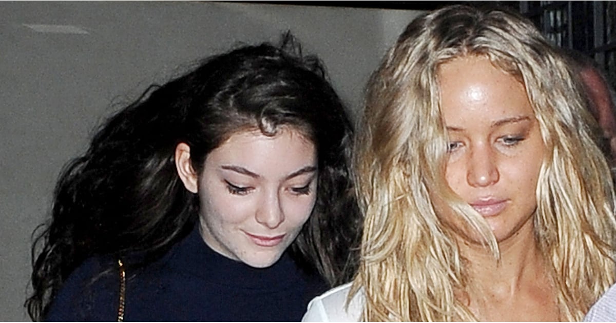Jennifer Lawrence and Lorde in NYC | Pictures | POPSUGAR ...