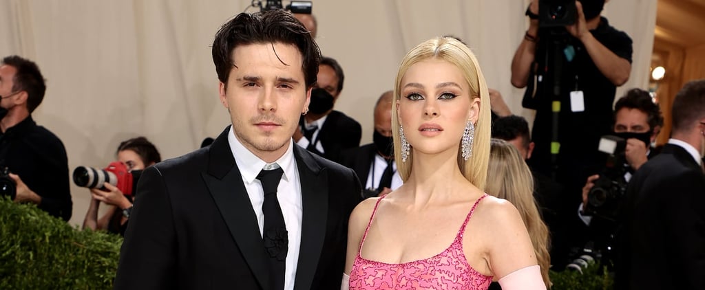 Brooklyn Beckham and Nicola Peltz at the Met Gala 2021