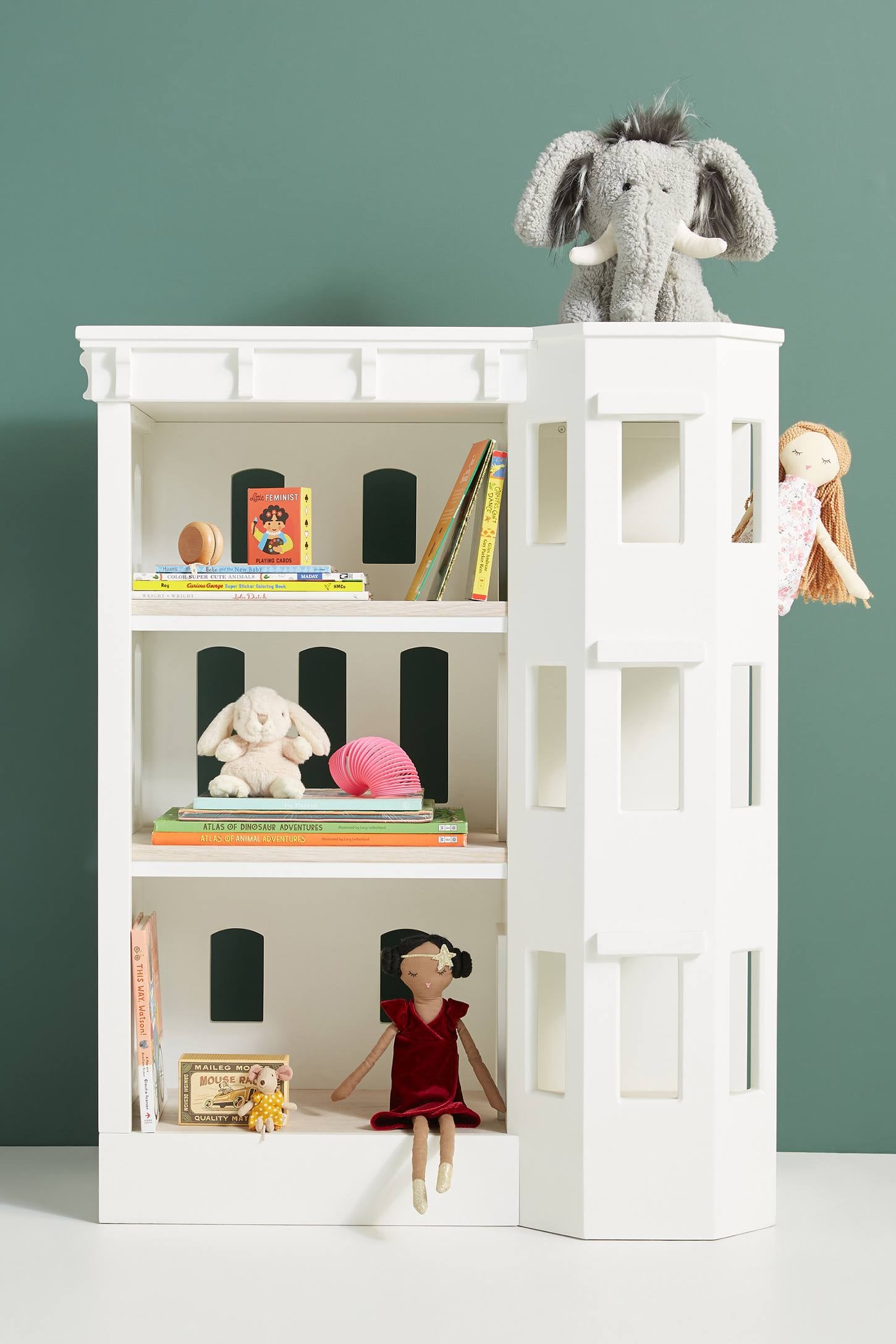 Brownstone dollhouse shop