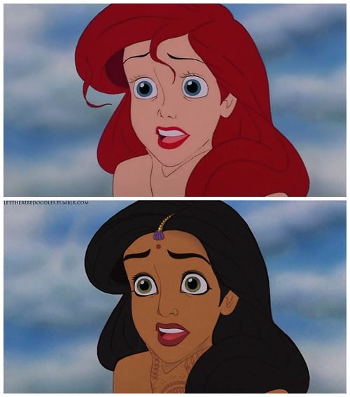 Ariel Disney Princesses With Different Races Popsugar Love And Sex 