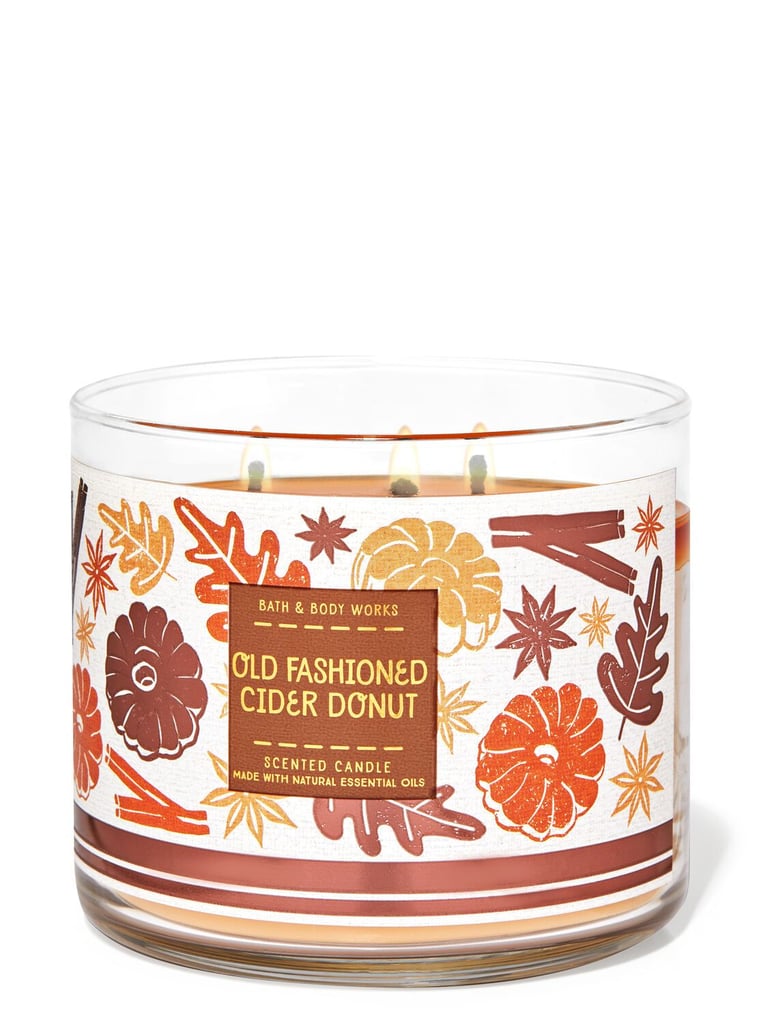 Bath & Body Works Old Fashioned Cider Donut 3-Wick Candle