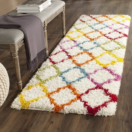 Zoomie Kids Sasha Rainbow Area Rug