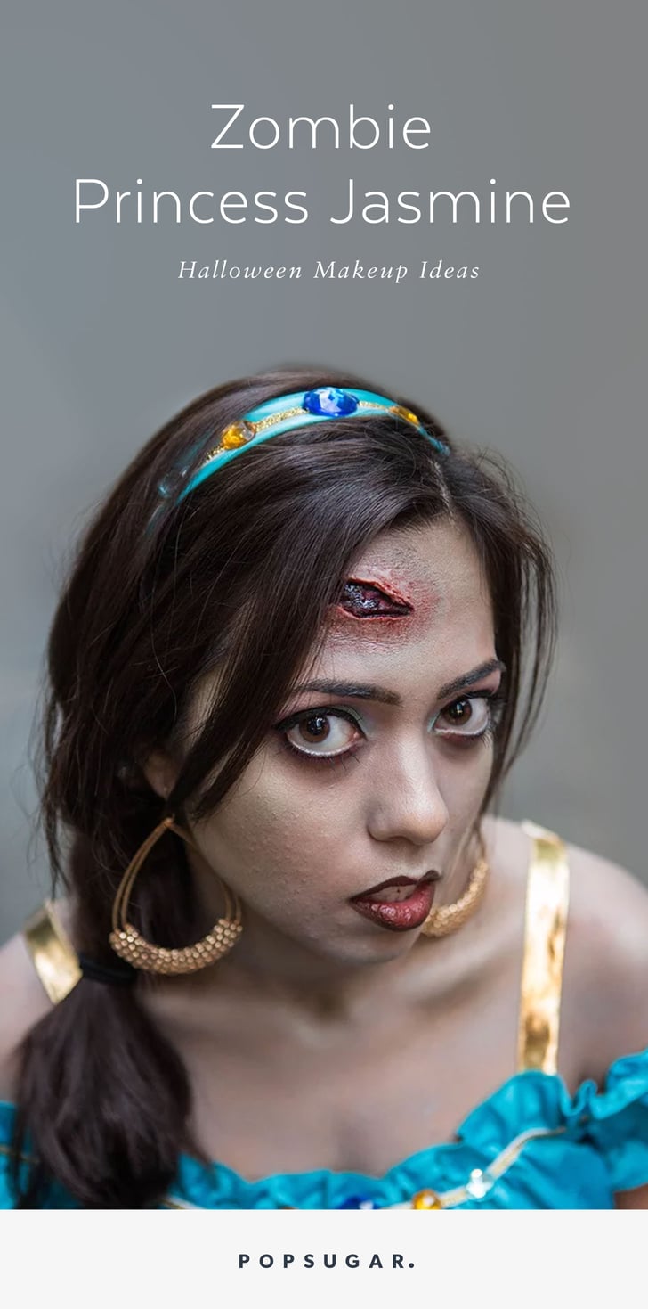Pin It Zombie Princess Jasmine Halloween Makeup Popsugar Beauty Photo 20
