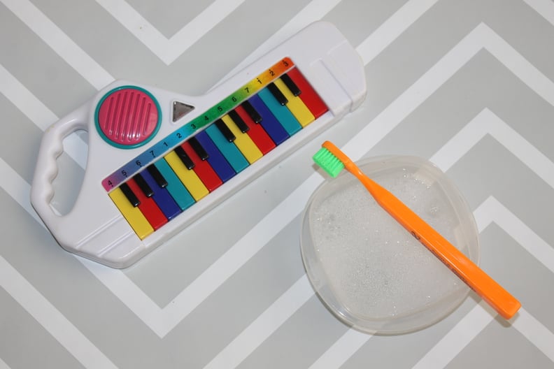 Wipe Down Battery-Powered Toys With Soapy Water