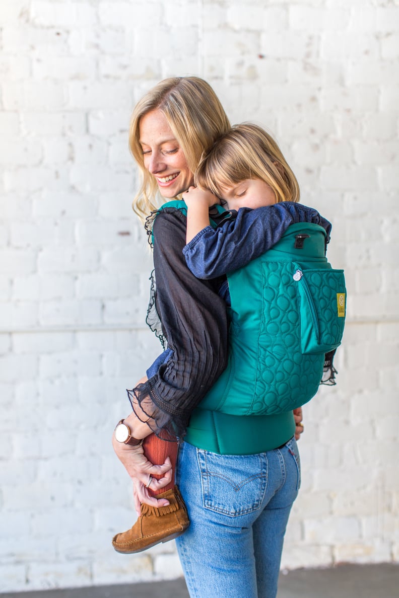 LilleBaby's CarryOn Emerald Embossed Carrier