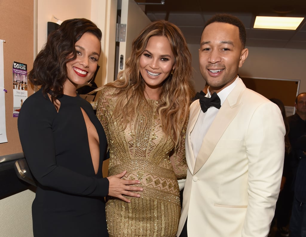 John Legend and Chrissy Teigen All-Star Grammy Concert 2015