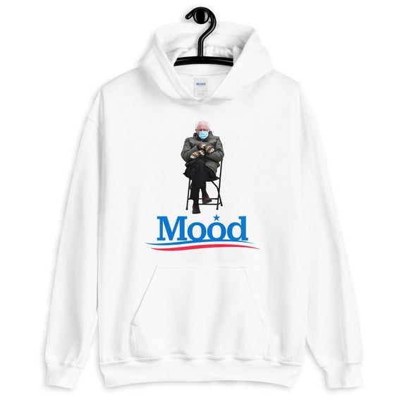 Bernie Sanders Chair Meme Unisex Hoodie